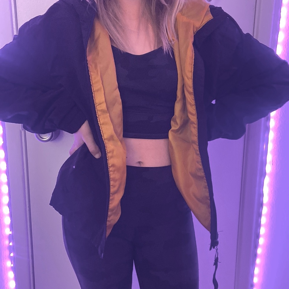 Black wind breaker